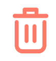 Delete ingredient (bin icon)