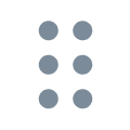 Six dotted icon