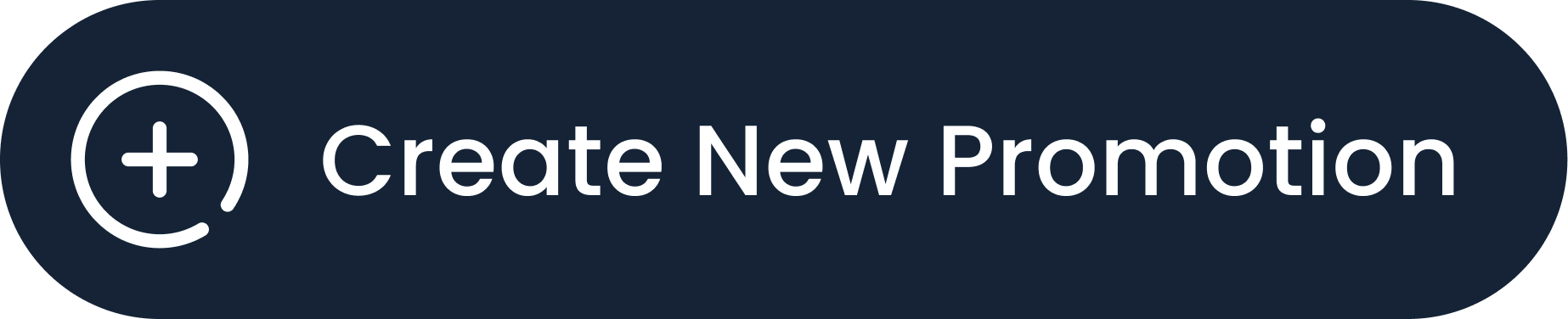 Create New Promotion Button
