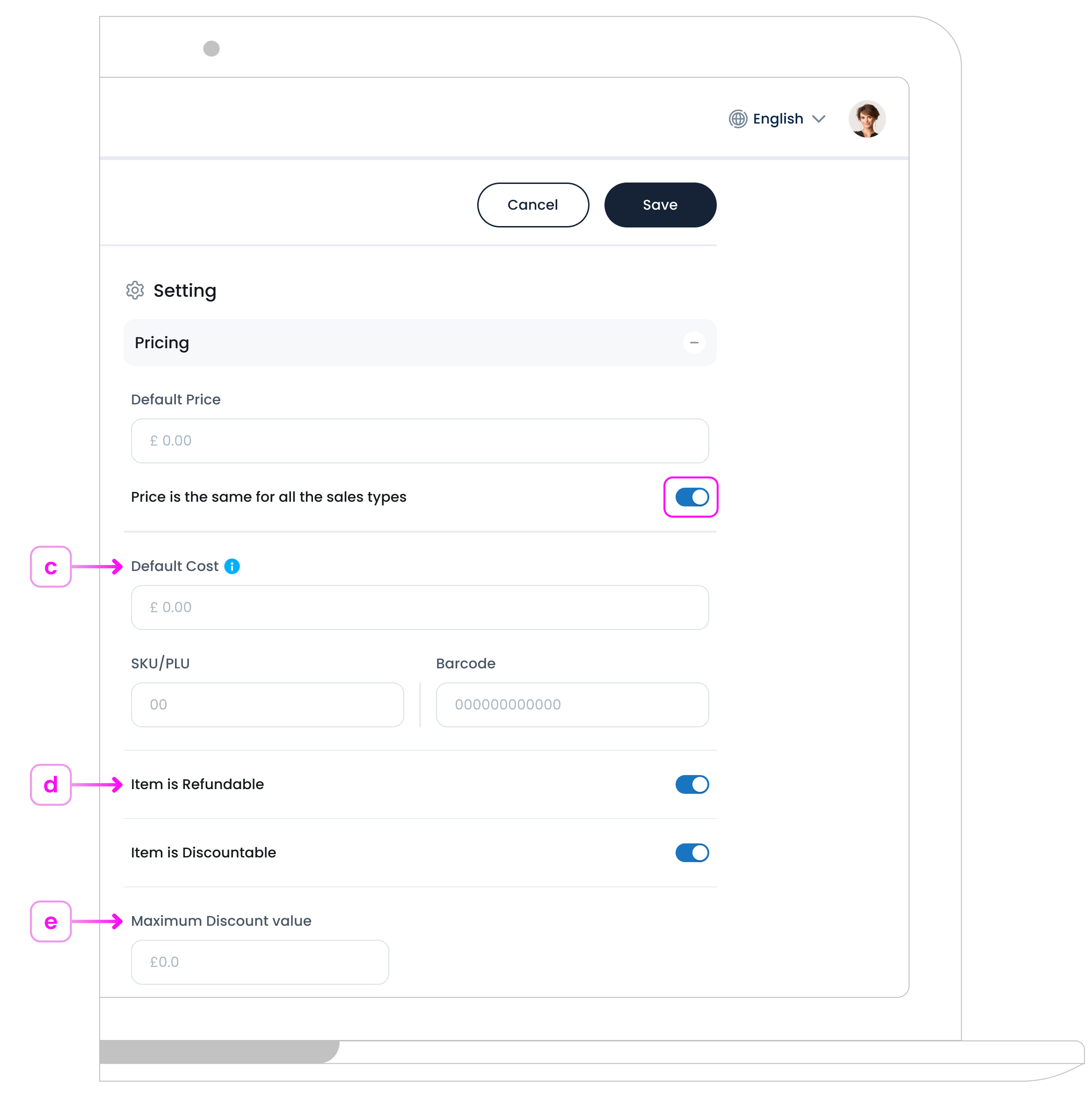 Item Pricing Section 2