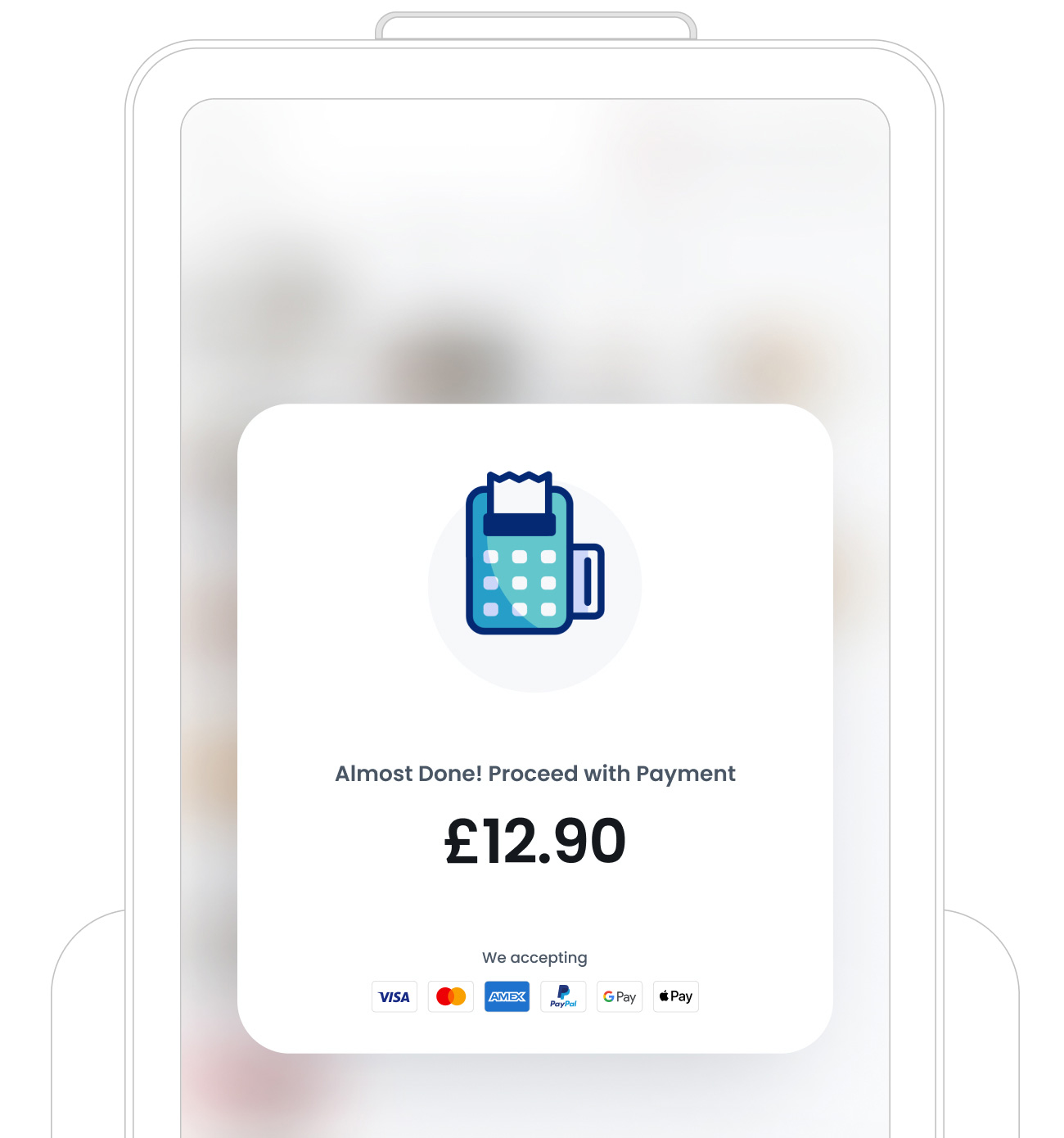 Payment Process Popup