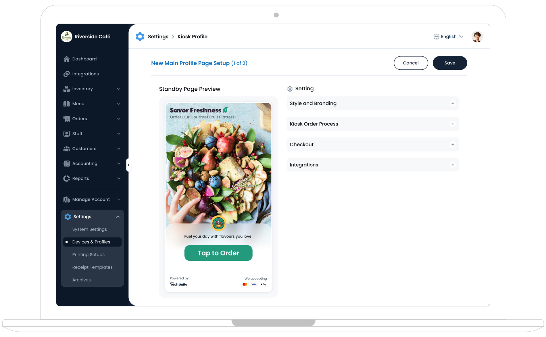 Detailed Overview of Kiosk Profile Settings and Features