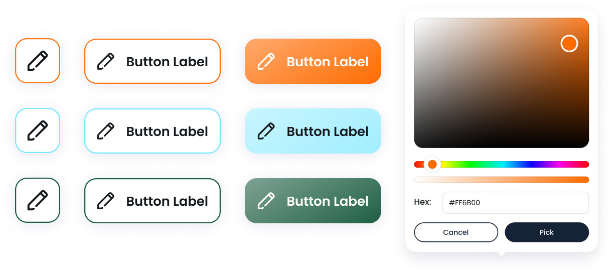 Kiosk Buttons Preview