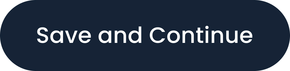 Save and Continue button used to proceed after setting menu details