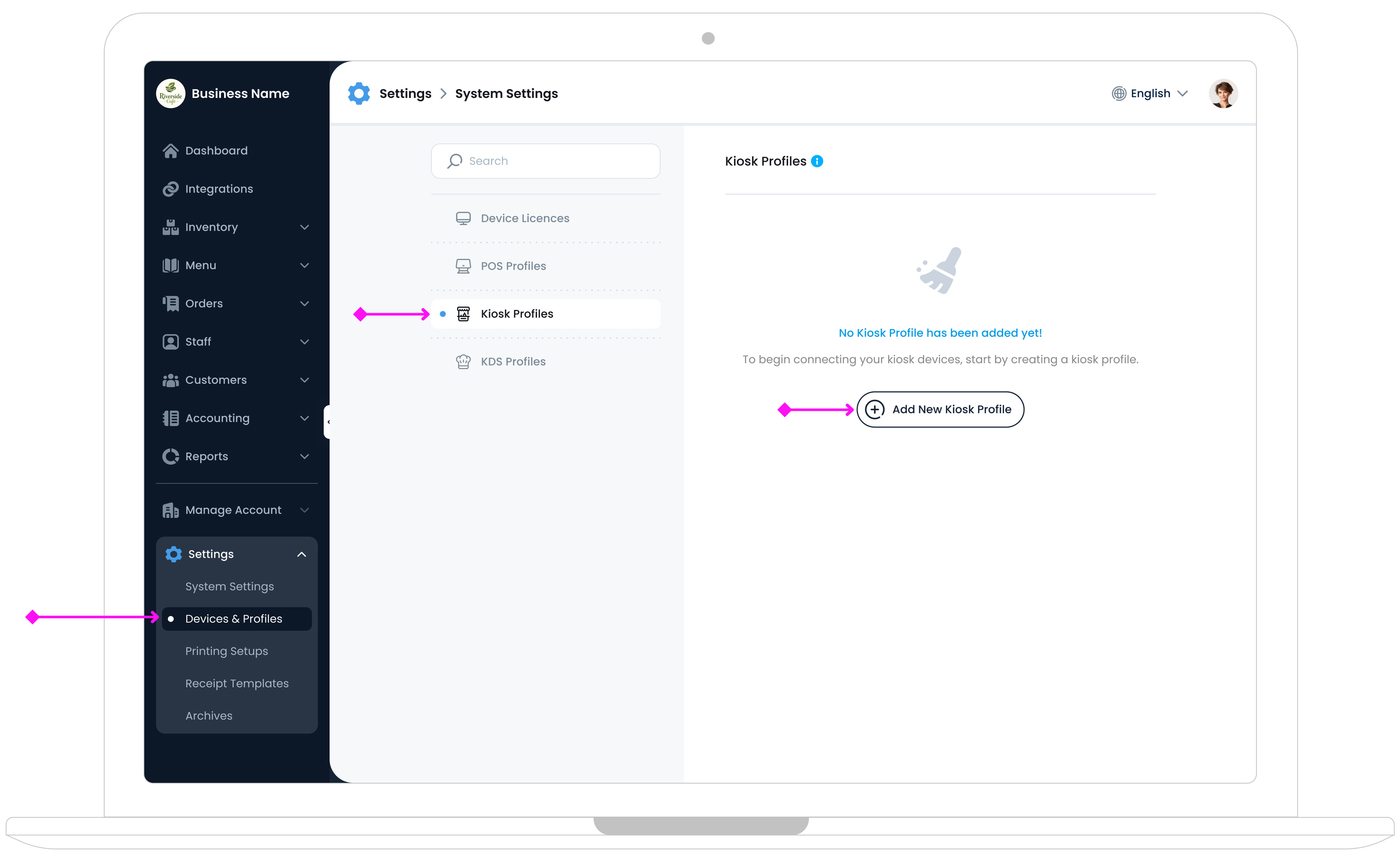 TechSuite-Access Kiosk Profile
