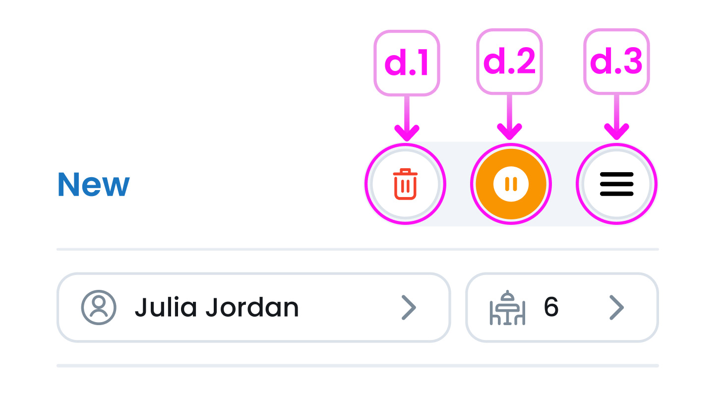 Updated Basket Action Buttons
