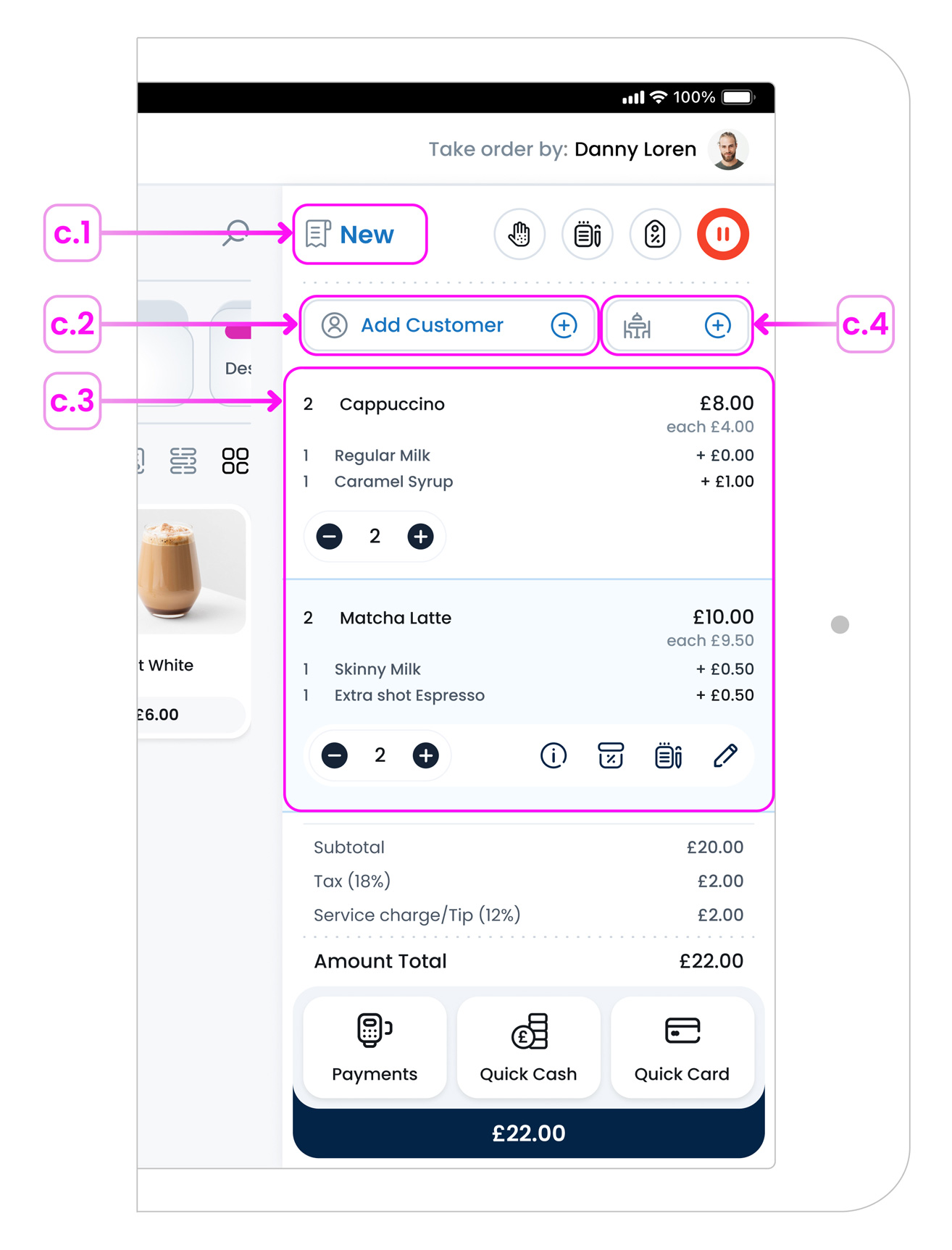 Basket Panel Overview