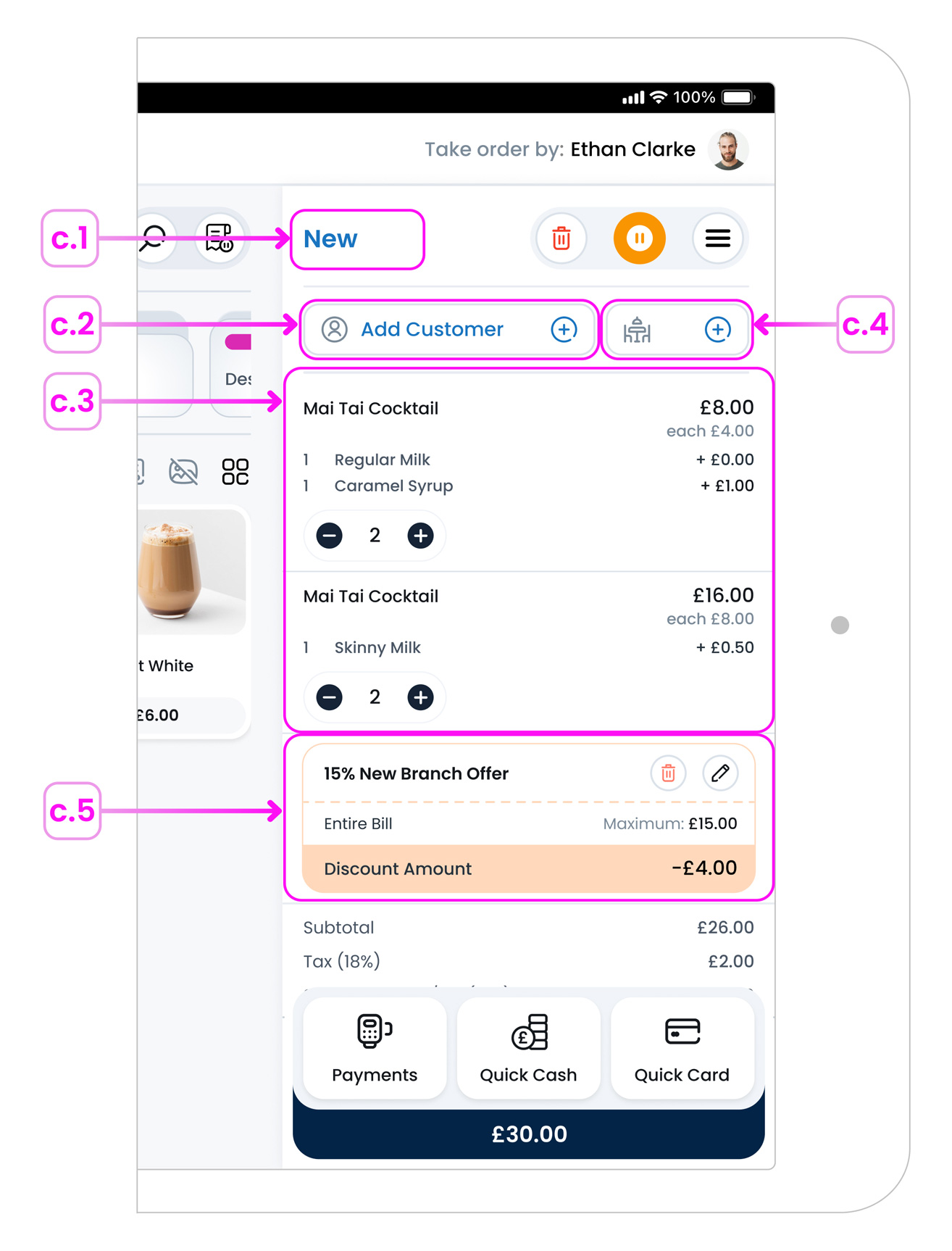 Basket Panel Overview