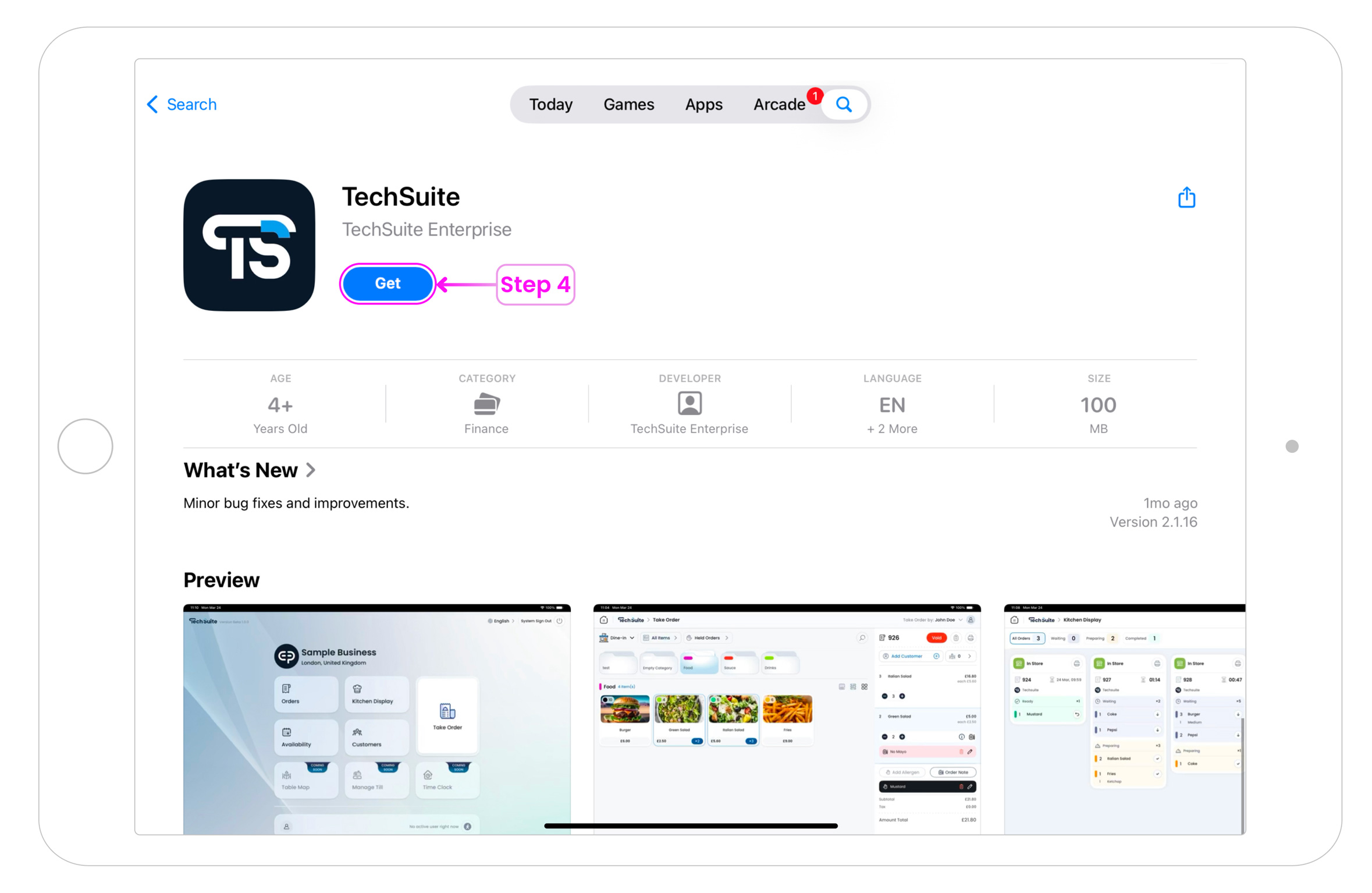 Install TechSuite POS