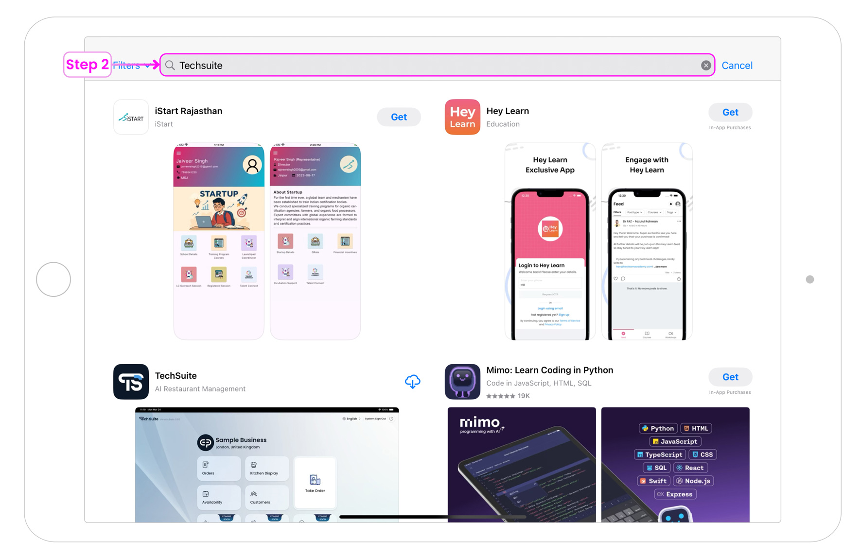 Search for TechSuite POS