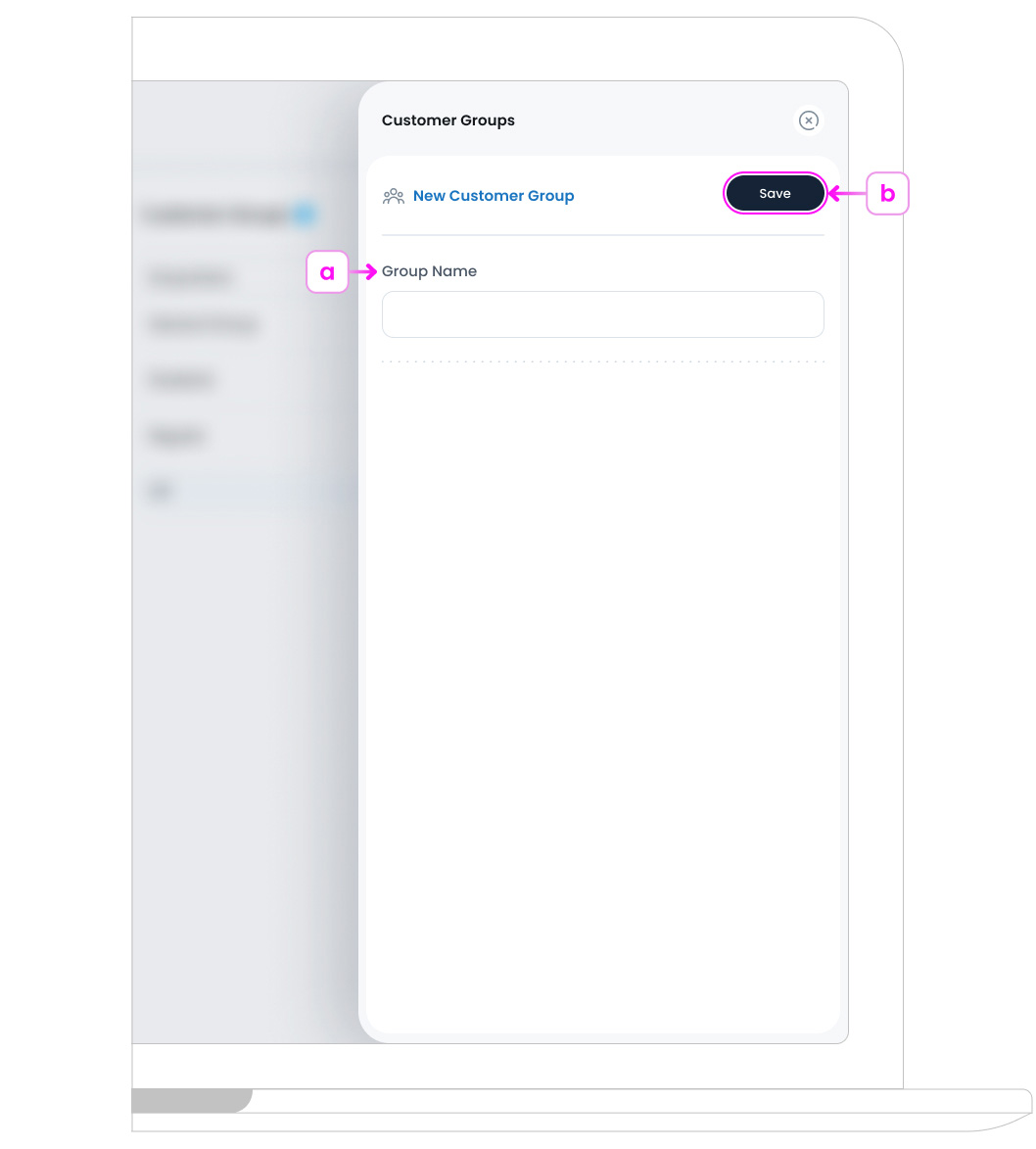 Adding a New Customer Group