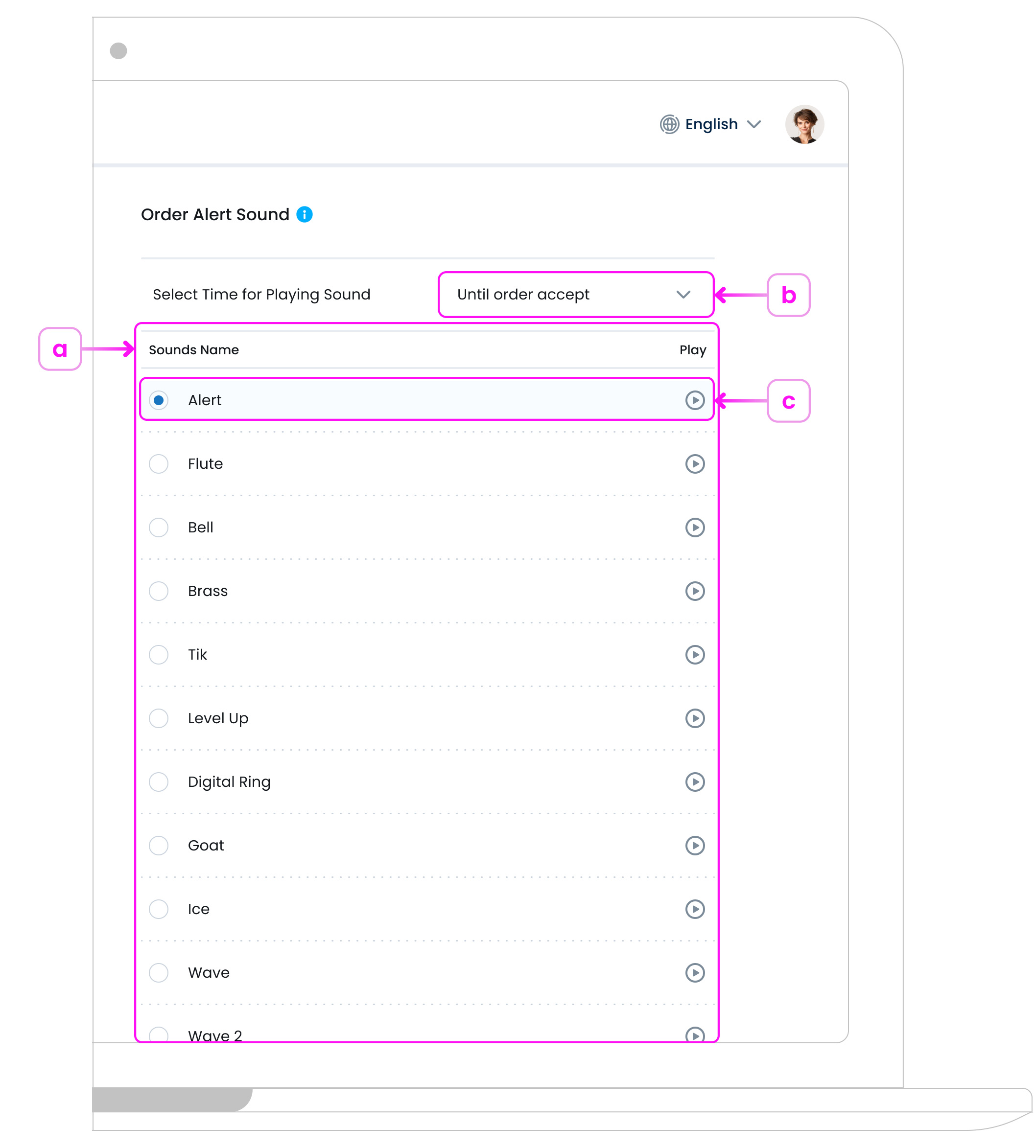 Custom Reasons Page Overview